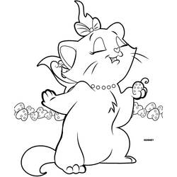 Dibujo para colorear: Los Aristogatos (Películas de Animación) #27025 - Dibujos para Colorear e Imprimir Gratis