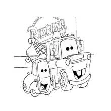 Dibujo para colorear: Los Bagnoles (Cars) (Películas de Animación) #132520 - Dibujos para Colorear e Imprimir Gratis