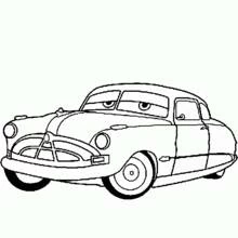 Dibujo para colorear: Los Bagnoles (Cars) (Películas de Animación) #132593 - Dibujos para Colorear e Imprimir Gratis