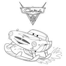 Dibujo para colorear: Los Bagnoles (Cars) (Películas de Animación) #132614 - Dibujos para Colorear e Imprimir Gratis