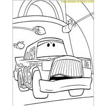 Dibujo para colorear: Los Bagnoles (Cars) (Películas de Animación) #132679 - Dibujos para Colorear e Imprimir Gratis
