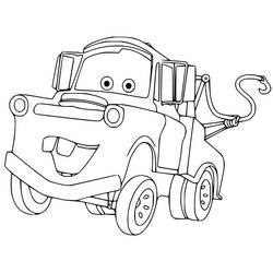 Dibujo Los Bagnoles (Cars) (Películas de Animación) #199881 para imprimir y colorear