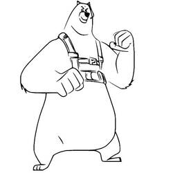 Dibujo para colorear: Los Pingüinos de Madagascar (Películas de Animación) #207610 - Dibujos para Colorear e Imprimir Gratis