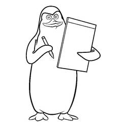 Dibujos para colorear: Los Pingüinos de Madagascar - Dibujos para Colorear e Imprimir Gratis