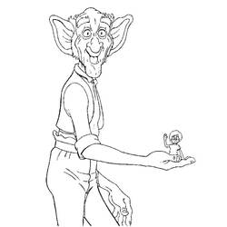 Dibujo para colorear: Mi Amigo el Gigante (Películas de Animación) #206056 - Dibujos para Colorear e Imprimir Gratis
