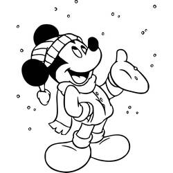 Dibujo para colorear: Mickey (Películas de animación) #170090 - Dibujos para Colorear e Imprimir Gratis