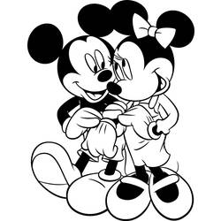 Dibujo para colorear: Mickey (Películas de animación) #170096 - Dibujos para Colorear e Imprimir Gratis