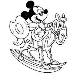 Dibujo para colorear: Mickey (Películas de animación) #170131 - Dibujos para Colorear e Imprimir Gratis