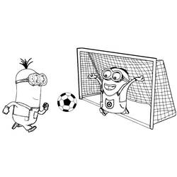 Dibujo para colorear: Minion (Películas de Animación) #183438 - Dibujos para Colorear e Imprimir Gratis