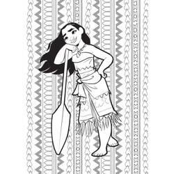 Dibujo para colorear: Moana (Películas de Animación) #181304 - Dibujos para Colorear e Imprimir Gratis