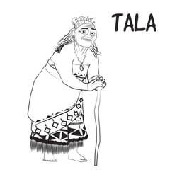 Dibujo para colorear: Moana (Películas de Animación) #181308 - Dibujos para Colorear e Imprimir Gratis