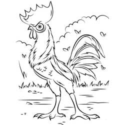 Dibujo para colorear: Moana (Películas de Animación) #181312 - Dibujos para Colorear e Imprimir Gratis