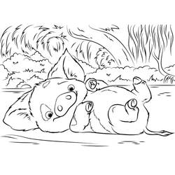 Dibujo para colorear: Moana (Películas de Animación) #181322 - Dibujos para Colorear e Imprimir Gratis