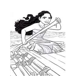Dibujo para colorear: Moana (Películas de Animación) #181329 - Dibujos para Colorear e Imprimir Gratis