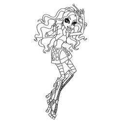Dibujo para colorear: Monster High (Películas de animación) #24864 - Dibujos para Colorear e Imprimir Gratis