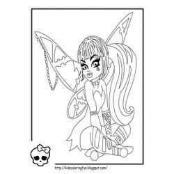 Dibujo para colorear: Monster High (Películas de animación) #24870 - Dibujos para Colorear e Imprimir Gratis
