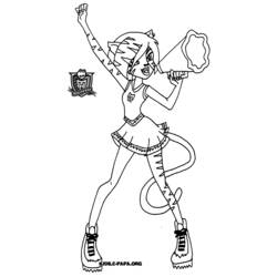 Dibujo para colorear: Monster High (Películas de animación) #24908 - Dibujos para Colorear e Imprimir Gratis