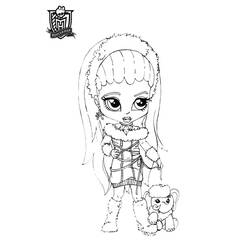 Dibujo para colorear: Monster High (Películas de animación) #24939 - Dibujos para Colorear e Imprimir Gratis