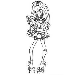 Dibujo para colorear: Monster High (Películas de animación) #24957 - Dibujos para Colorear e Imprimir Gratis