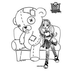 Dibujo para colorear: Monster High (Películas de animación) #24967 - Dibujos para Colorear e Imprimir Gratis