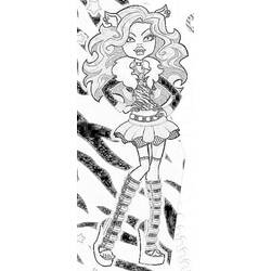 Dibujo para colorear: Monster High (Películas de animación) #24971 - Dibujos para Colorear e Imprimir Gratis