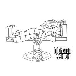 Dibujo para colorear: Monster High (Películas de animación) #24977 - Dibujos para Colorear e Imprimir Gratis