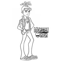 Dibujo para colorear: Monster High (Películas de animación) #24989 - Dibujos para Colorear e Imprimir Gratis