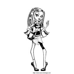 Dibujo para colorear: Monster High (Películas de animación) #24996 - Dibujos para Colorear e Imprimir Gratis