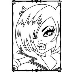 Dibujo para colorear: Monster High (Películas de animación) #25010 - Dibujos para Colorear e Imprimir Gratis