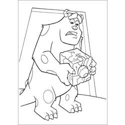 Dibujo para colorear: Monsters Inc. (Películas de animación) #132397 - Dibujos para Colorear e Imprimir Gratis