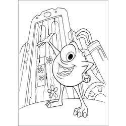 Dibujo para colorear: Monsters Inc. (Películas de animación) #132454 - Dibujos para Colorear e Imprimir Gratis