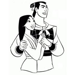 Dibujo Mulan (Películas de Animación) #182214 para imprimir y colorear