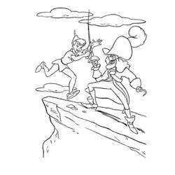 Dibujo para colorear: Peter Pan (Películas de animación) #128827 - Dibujos para Colorear e Imprimir Gratis