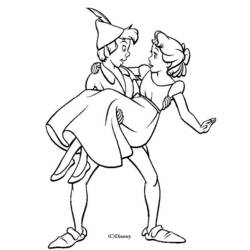 Dibujo para colorear: Peter Pan (Películas de animación) #128839 - Dibujos para Colorear e Imprimir Gratis