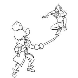 Dibujo para colorear: Peter Pan (Películas de animación) #128844 - Dibujos para Colorear e Imprimir Gratis