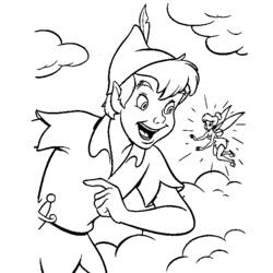 Dibujo para colorear: Peter Pan (Películas de animación) #128861 - Dibujos para Colorear e Imprimir Gratis