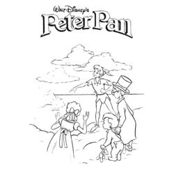 Dibujo para colorear: Peter Pan (Películas de animación) #128908 - Dibujos para Colorear e Imprimir Gratis