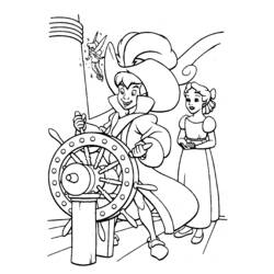 Dibujo para colorear: Peter Pan (Películas de animación) #128923 - Dibujos para Colorear e Imprimir Gratis