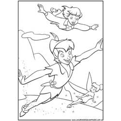 Dibujo para colorear: Peter Pan (Películas de animación) #128958 - Dibujos para Colorear e Imprimir Gratis