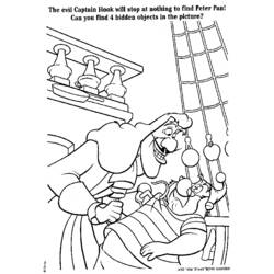 Dibujo para colorear: Peter Pan (Películas de animación) #128967 - Dibujos para Colorear e Imprimir Gratis