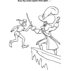 Dibujo para colorear: Peter Pan (Películas de animación) #128994 - Dibujos para Colorear e Imprimir Gratis
