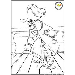 Dibujo para colorear: Peter Pan (Películas de animación) #129003 - Dibujos para Colorear e Imprimir Gratis