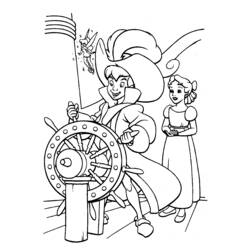 Dibujo para colorear: Peter Pan (Películas de animación) #129022 - Dibujos para Colorear e Imprimir Gratis