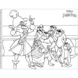 Dibujo para colorear: Peter Pan (Películas de animación) #129031 - Dibujos para Colorear e Imprimir Gratis