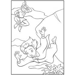 Dibujo para colorear: Peter Pan (Películas de animación) #129033 - Dibujos para Colorear e Imprimir Gratis