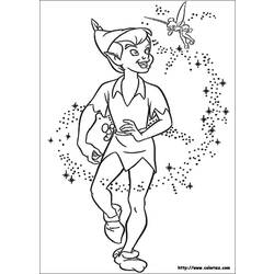 Dibujo para colorear: Peter Pan (Películas de animación) #129097 - Dibujos para Colorear e Imprimir Gratis