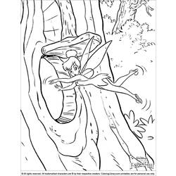 Dibujo para colorear: Peter Pan (Películas de animación) #129101 - Dibujos para Colorear e Imprimir Gratis