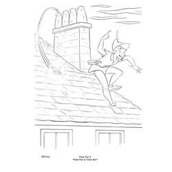 Dibujo para colorear: Peter Pan (Películas de animación) #129108 - Dibujos para Colorear e Imprimir Gratis