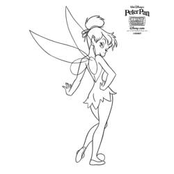 Dibujo para colorear: Peter Pan (Películas de animación) #129151 - Dibujos para Colorear e Imprimir Gratis