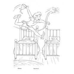 Dibujo para colorear: Peter Pan (Películas de animación) #129153 - Dibujos para Colorear e Imprimir Gratis